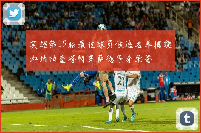 英超第19轮最佳球员候选名单揭晓加纳帕奎塔特罗萨德争夺荣誉